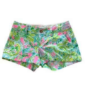 Lilly Pulitzer The Walsh Coconut Jungle Shorts